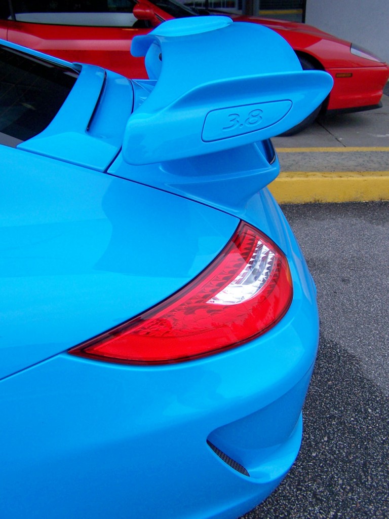 2010 Porsche GT 3 Riviera Blue